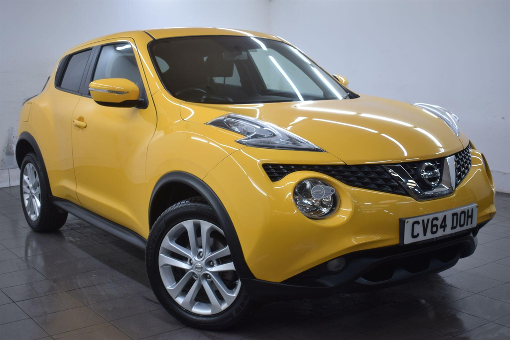 Nissan Juke Suv Yellow #5