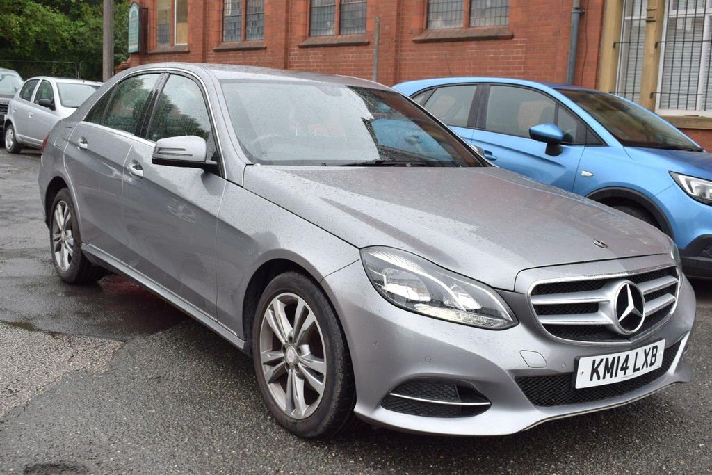 Mercedes-Benz E Class Saloon Silver