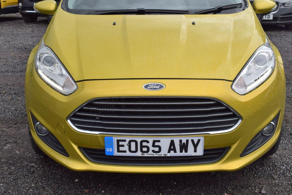 Ford Fiesta 1.0 Ecoboost Titanium Powershift Red #8