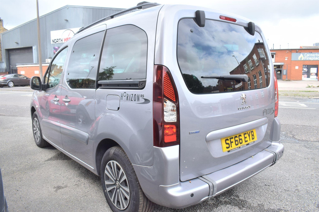 Peugeot Partner Tepee 1.6 Bluehdi 75 Active Silver #9