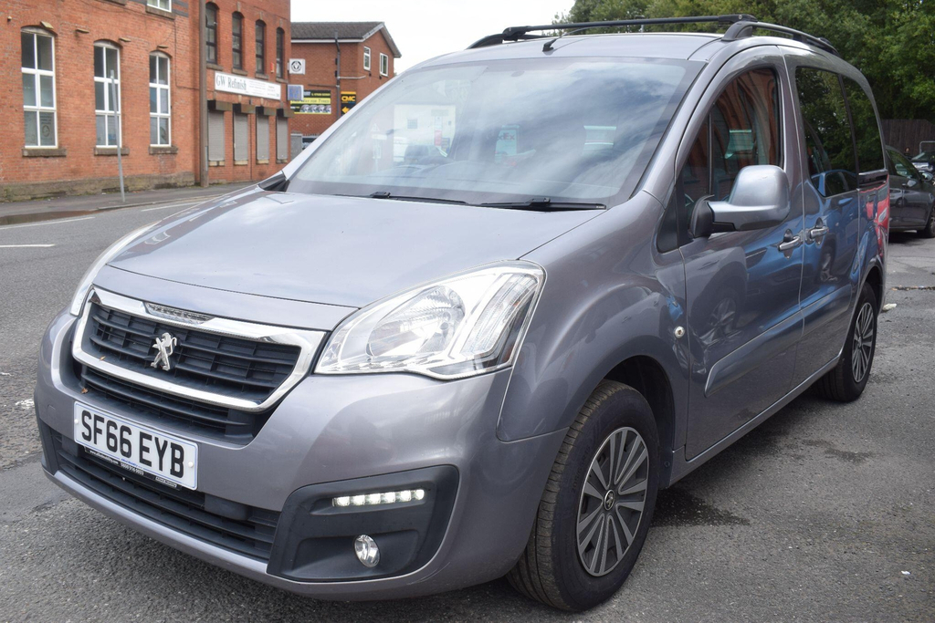 Peugeot Partner Tepee 1.6 Bluehdi 75 Active Silver #12