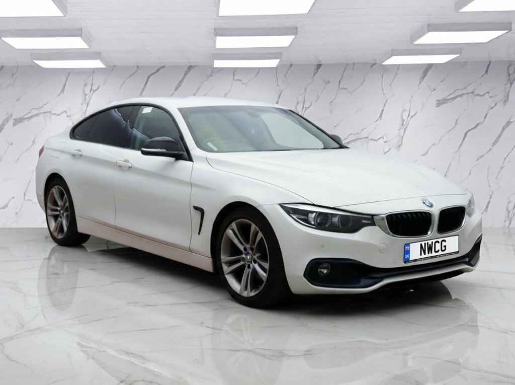 BMW 4 Series Gran Coupe 2L Sport White