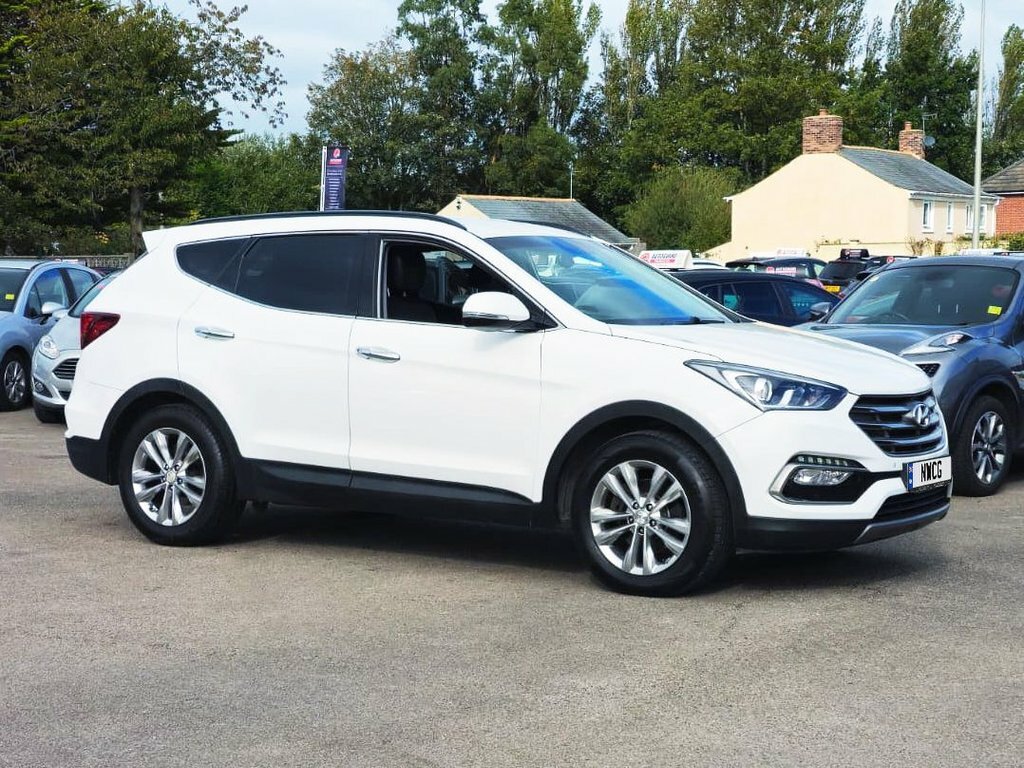 Hyundai Santa Fe 2.2L Premium White #2