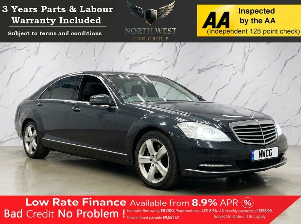 Mercedes-Benz S Class Saloon Black