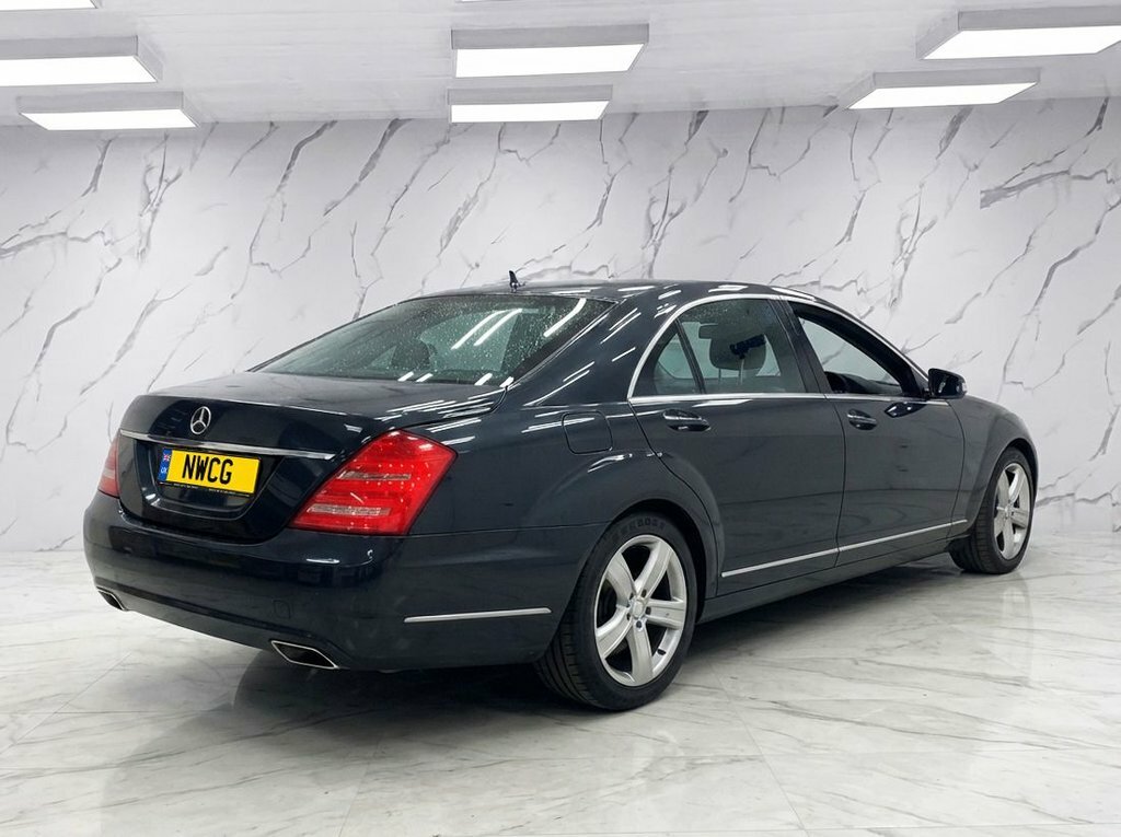 Mercedes-Benz S Class Saloon Black #6