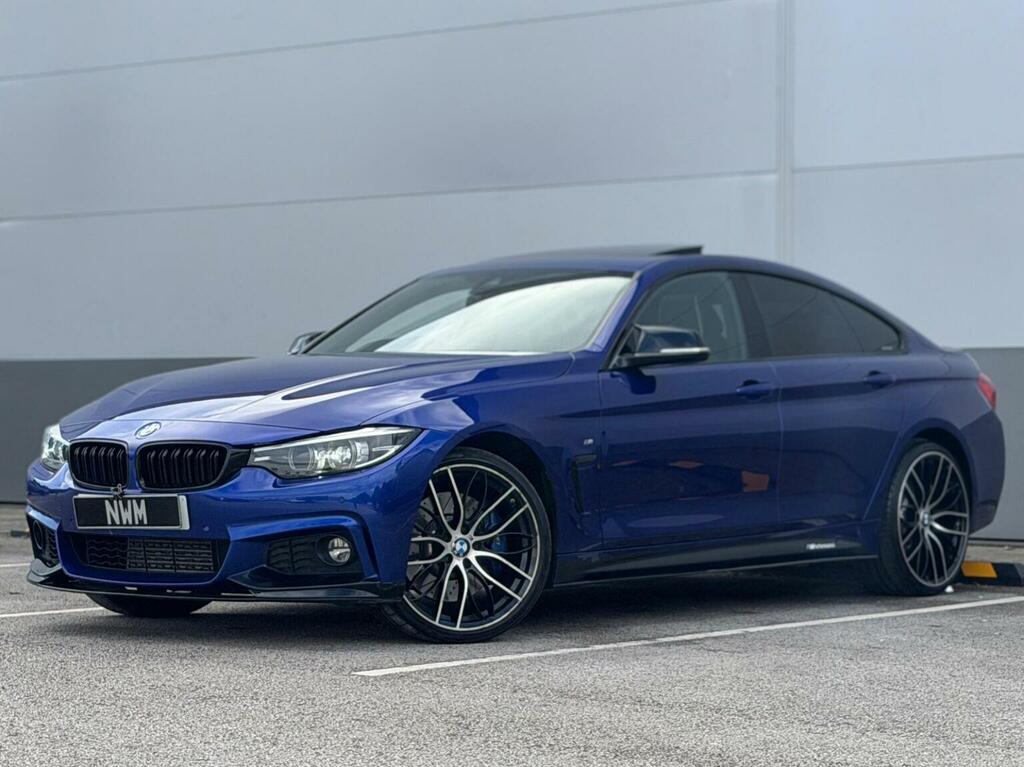 BMW 4 Series Gran Coupe 3.0 435D M Sport Xdrive Euro 6 Ss Blue #3