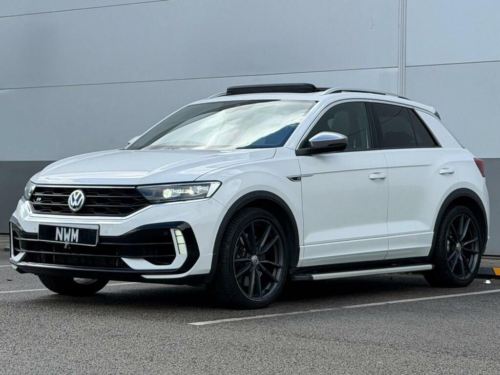 Volkswagen T-Roc 2.0 Tsi R Dsg 4Motion Euro 6 Ss White #5