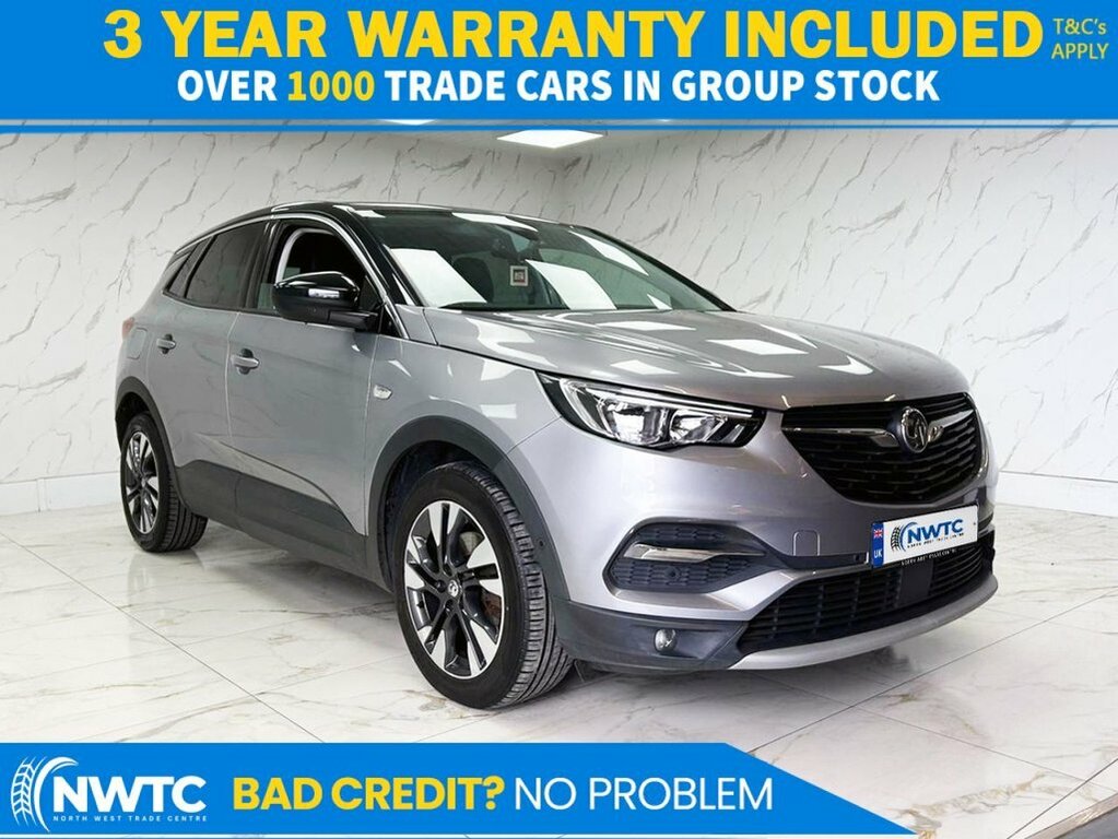 Vauxhall Grandland X 1.2L Sport Nav Grey