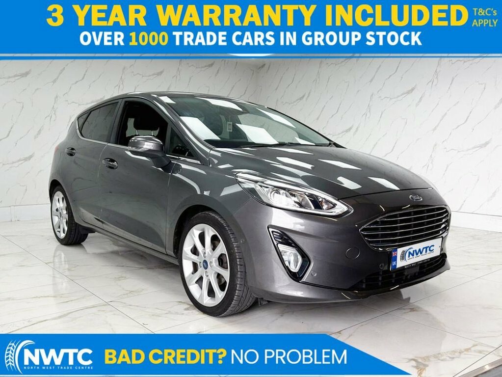 Ford Fiesta 1L Titanium BJ67BKL Grey