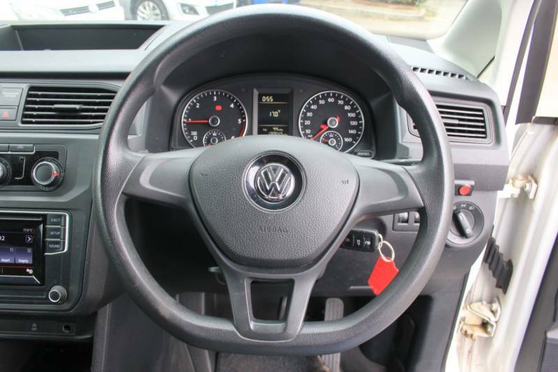 Volkswagen Caddy 2.0 Tdi Bluemotion Tech 102Ps Trendline Van White #3