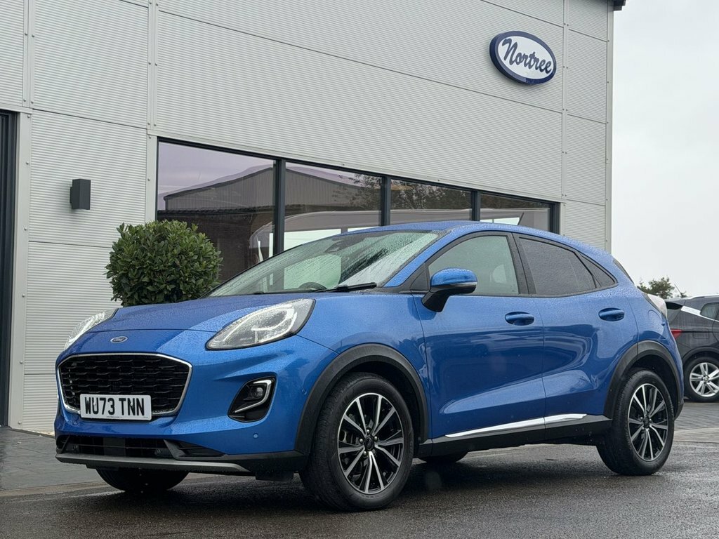 Ford Puma 1L Titanium Blue