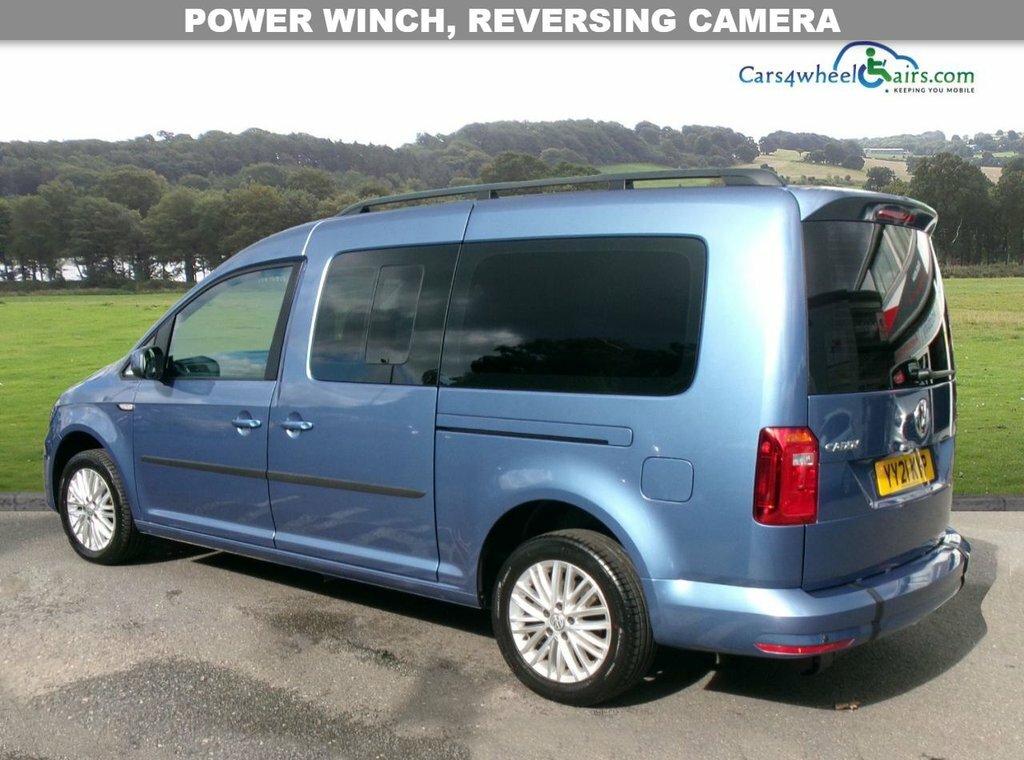 Volkswagen Caddy Maxi Life Mpv Blue #2