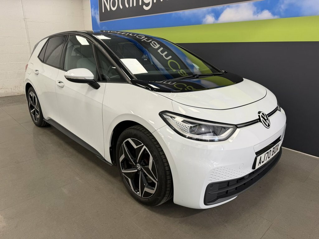 Volkswagen ID.3 Hatchback White #3