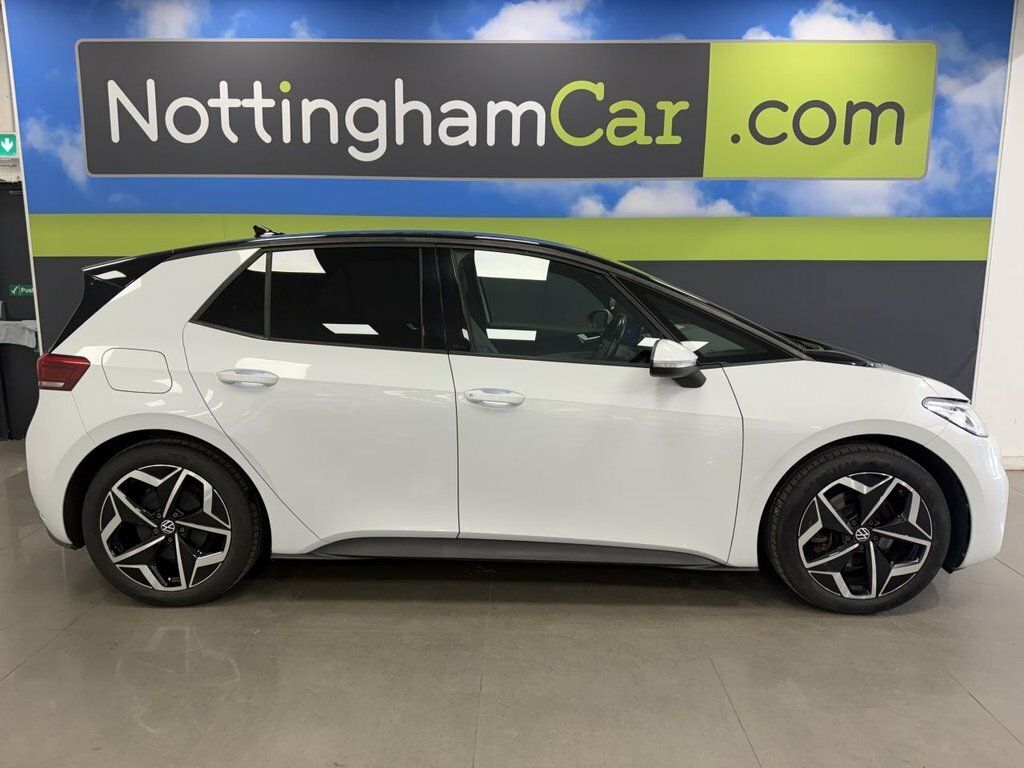 Volkswagen ID.3 Hatchback White #4