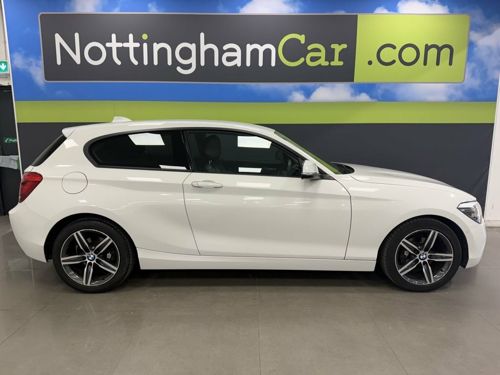 BMW 1 Series 1.6L Sport White #2