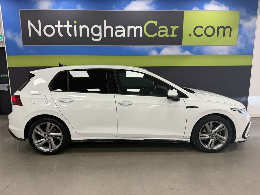 Volkswagen Golf 2L R-line White #4