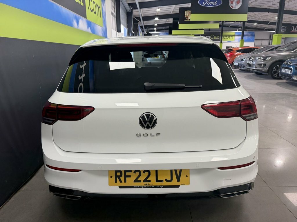 Volkswagen Golf 2L R-line White #6