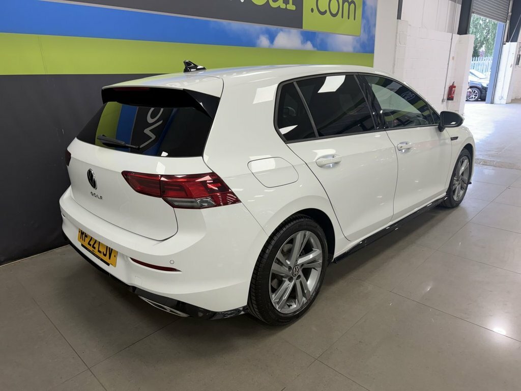 Volkswagen Golf 2L R-line White #5