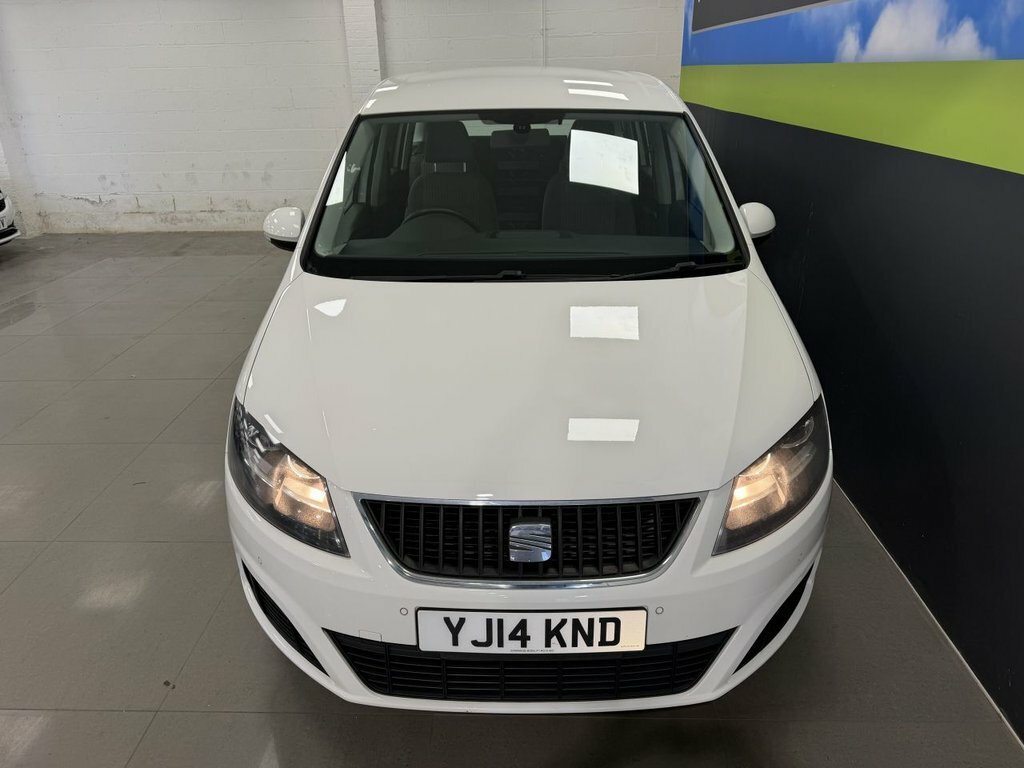 Seat Alhambra 2.0 Tdi Se White #12