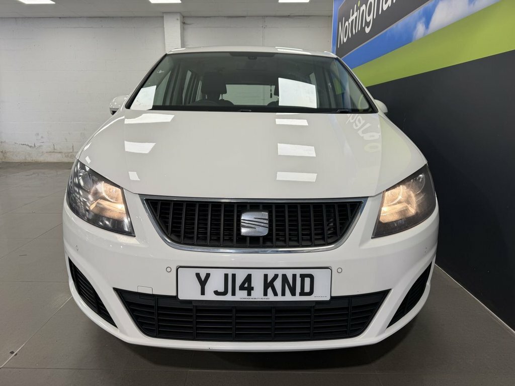 Seat Alhambra 2.0 Tdi Se White #13