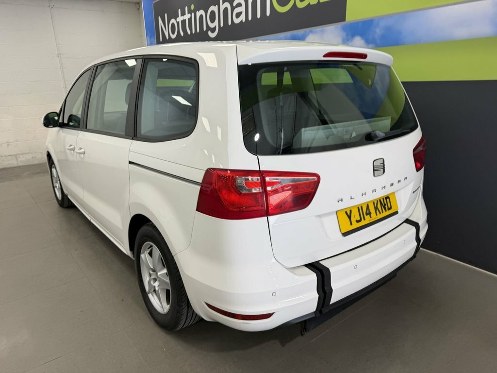 Seat Alhambra 2.0 Tdi Se White #9