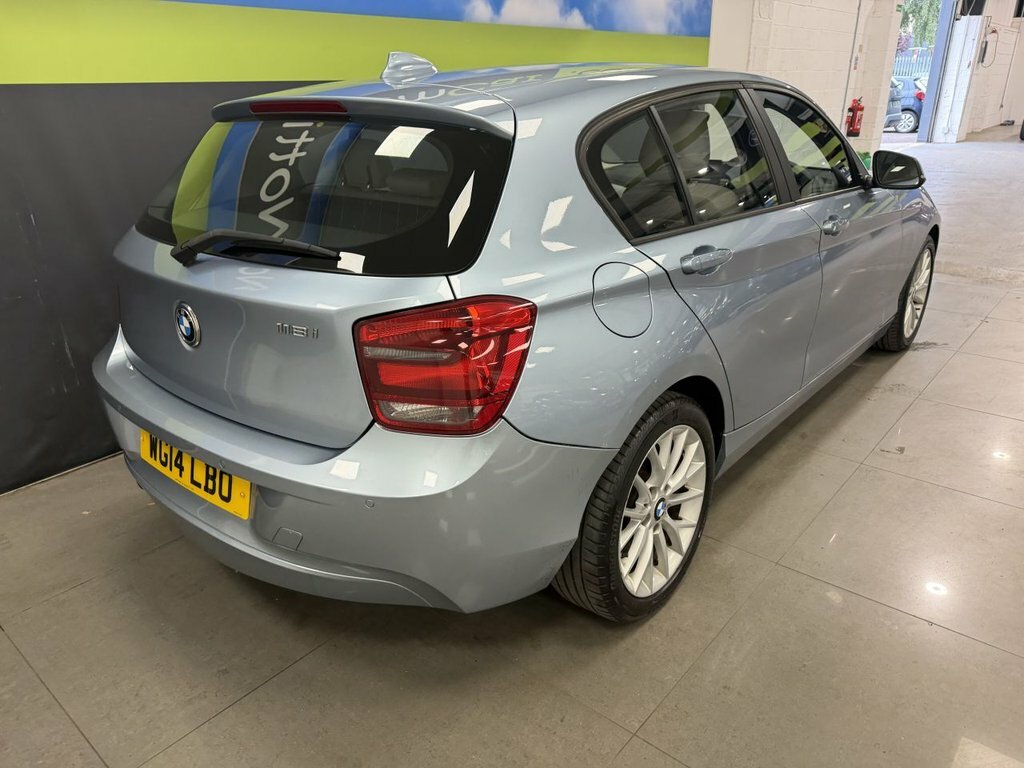 BMW 1 Series 1.6L Se Blue #5