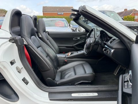 Porsche Boxster 3.4 981 S White #5