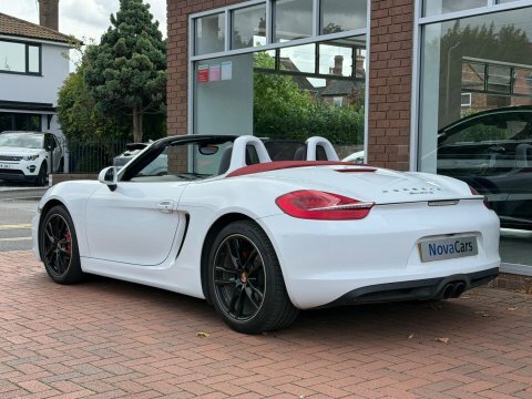 Porsche Boxster 3.4 981 S White #4