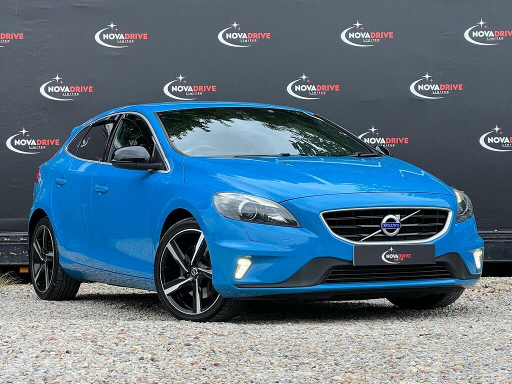 Volvo V40 2.0 D4 R-design Lux Nav Euro 6 Ss Blue #6
