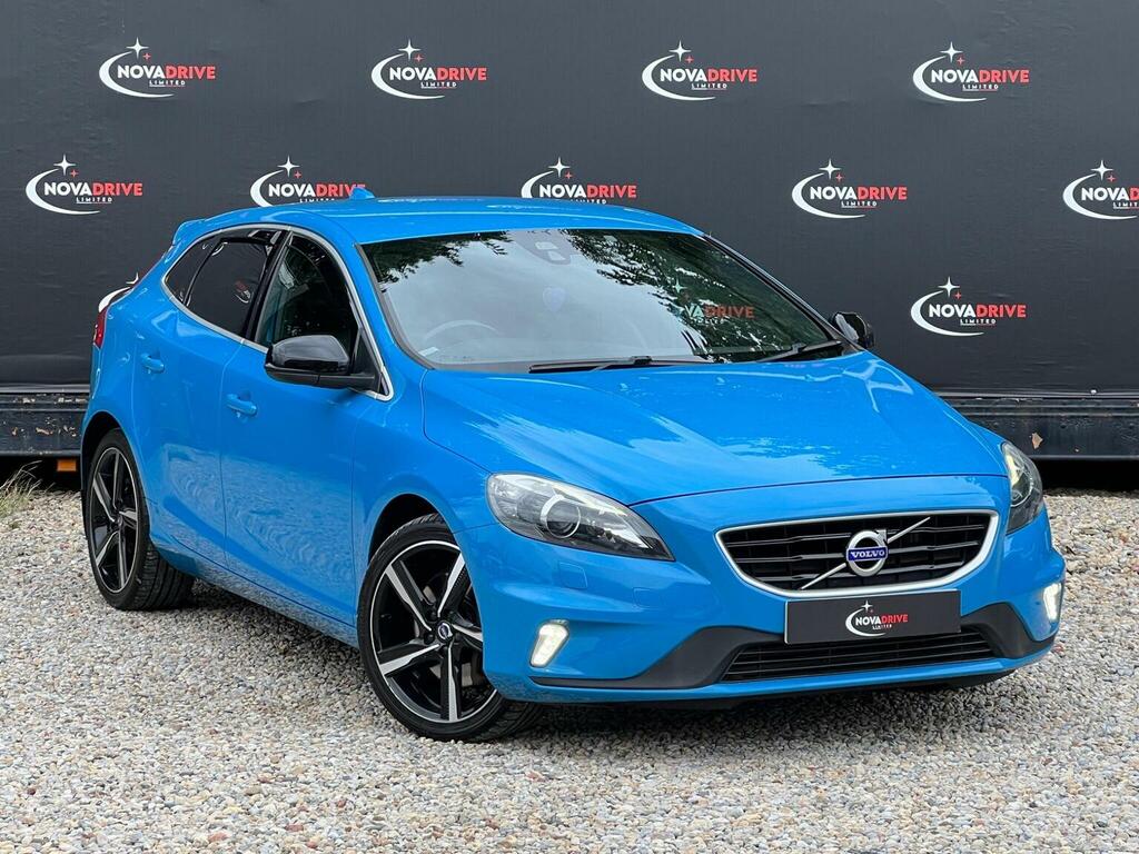 Volvo V40 2.0 D4 R-design Lux Nav Euro 6 Ss Blue #5