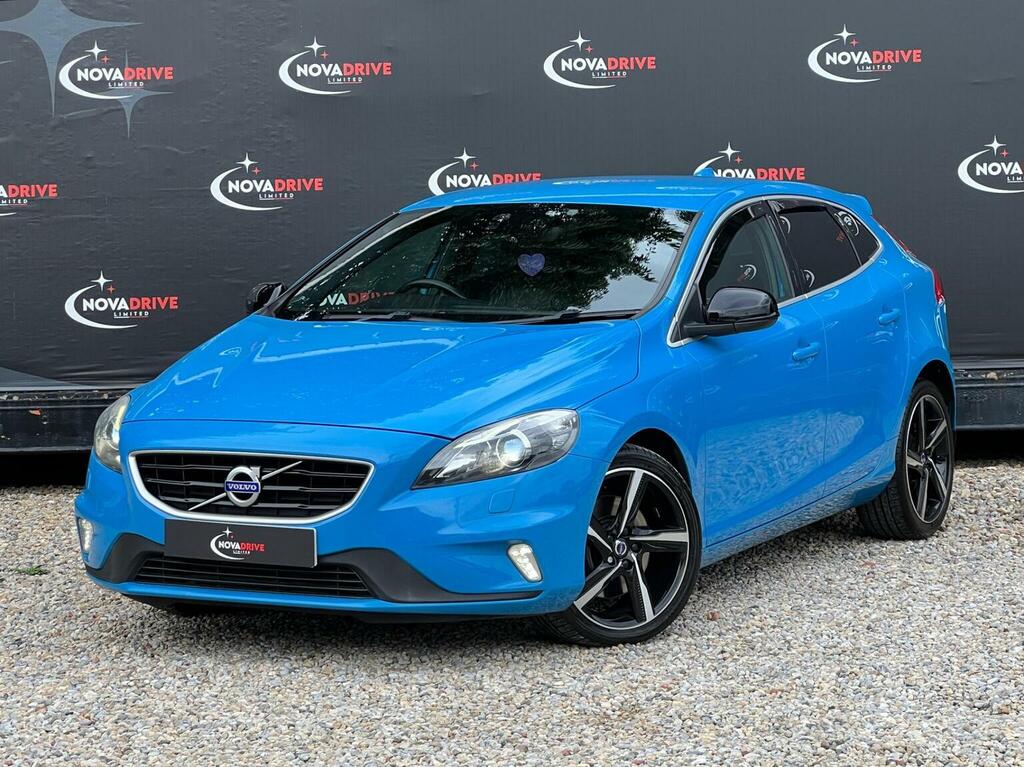 Volvo V40 2.0 D4 R-design Lux Nav Euro 6 Ss Blue