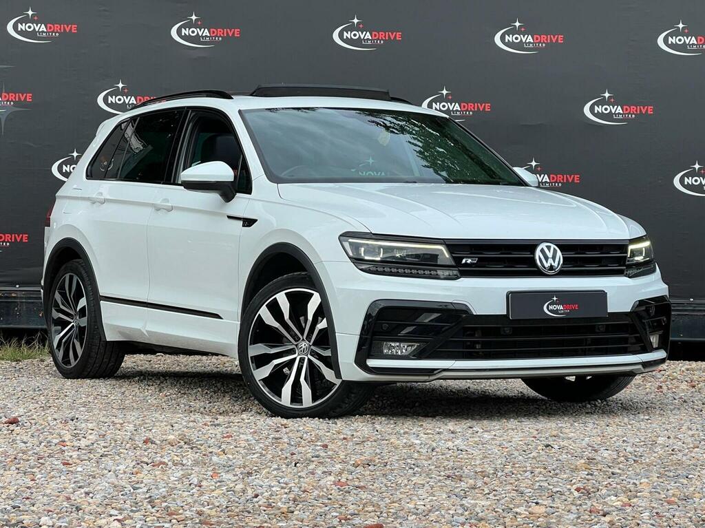 Volkswagen Tiguan 2.0 Tdi R-line Dsg 4Motion Euro 6 Ss White #6