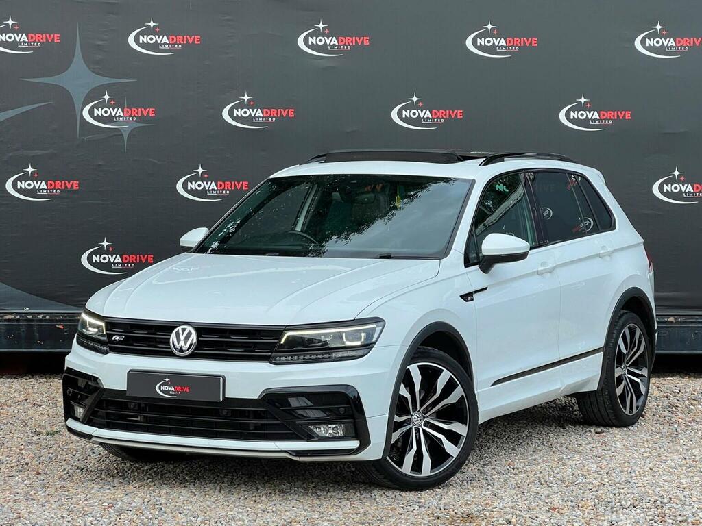 Volkswagen Tiguan 2.0 Tdi R-line Dsg 4Motion Euro 6 Ss White