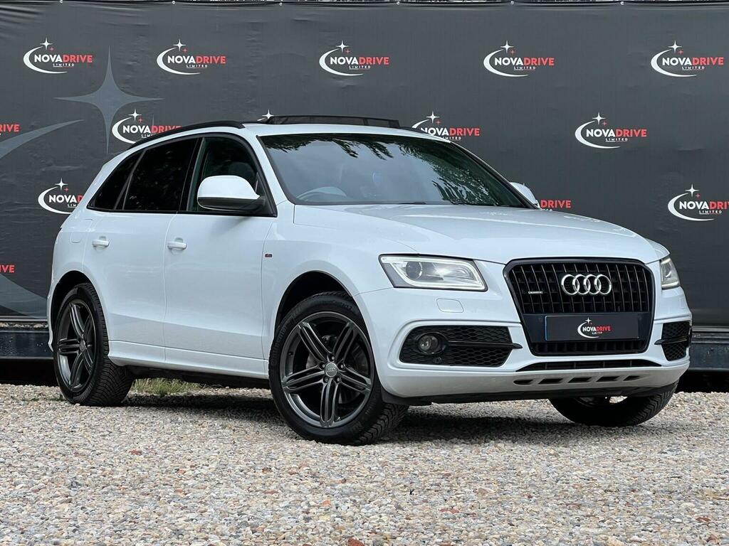 Audi Q5 2.0 Tdi S Line Plus S Tronic Quattro Euro 5 Ss White #4
