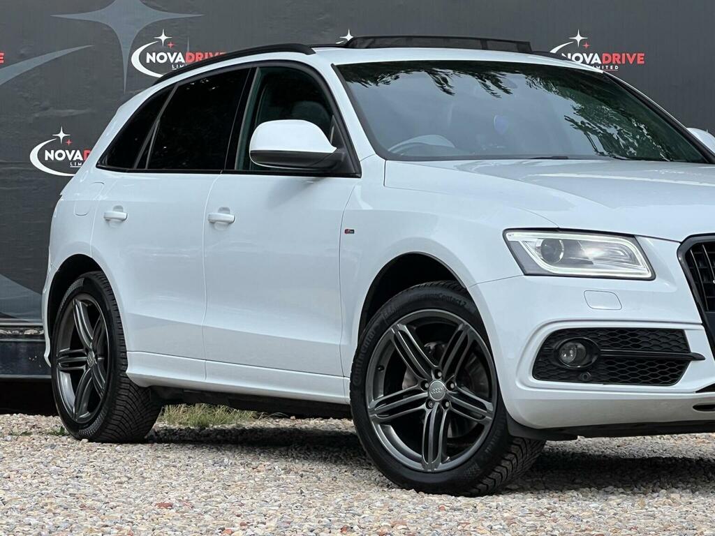 Audi Q5 2.0 Tdi S Line Plus S Tronic Quattro Euro 5 Ss White #6