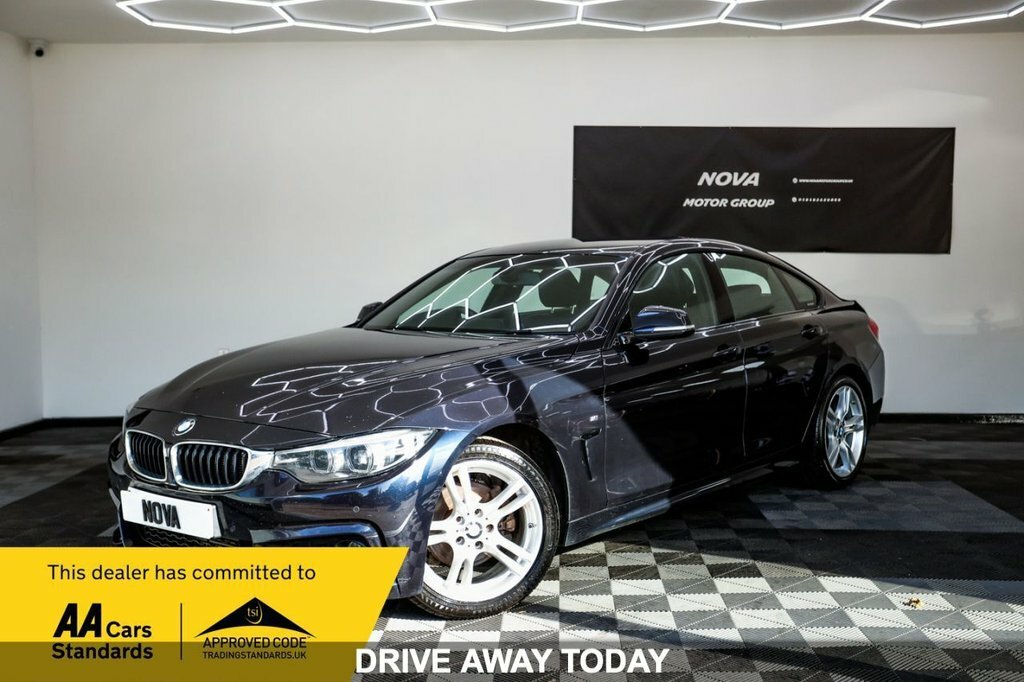 BMW 4 Series Gran Coupe 2L M Sport Black