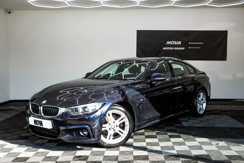 BMW 4 Series Gran Coupe 2L M Sport Black #2