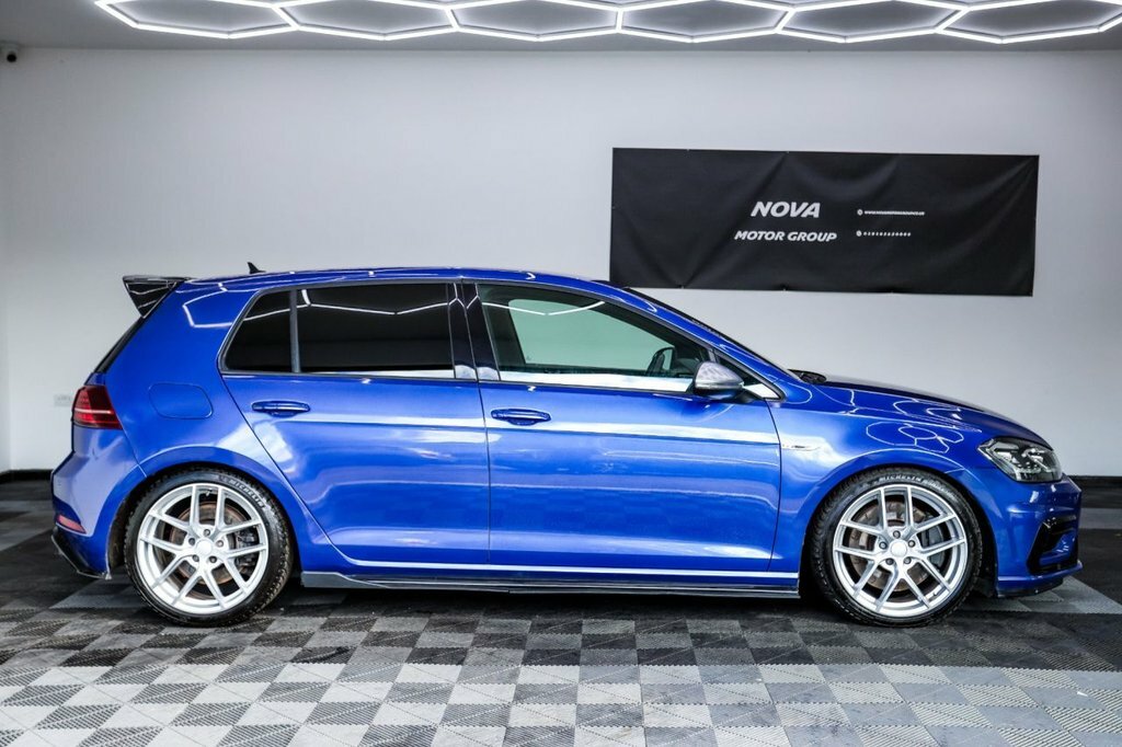 Volkswagen Golf 2L R Blue #5