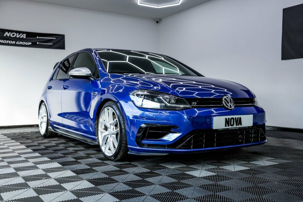 Volkswagen Golf 2L R Blue #3