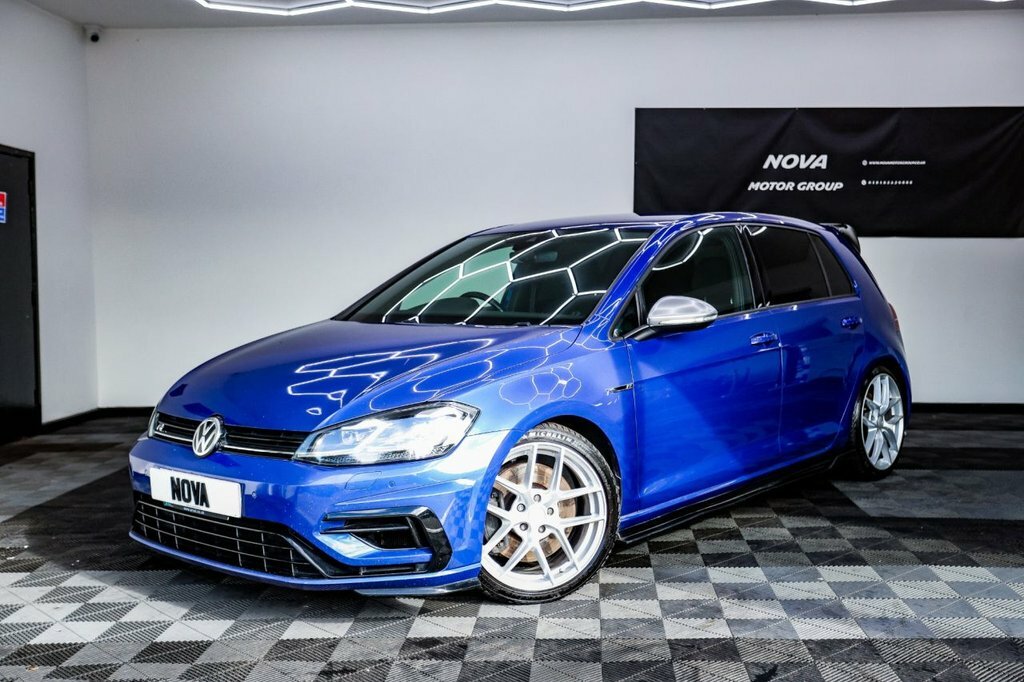 Volkswagen Golf 2L R Blue #2