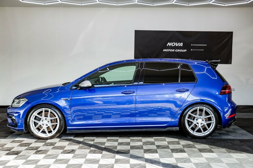 Volkswagen Golf 2L R Blue #6