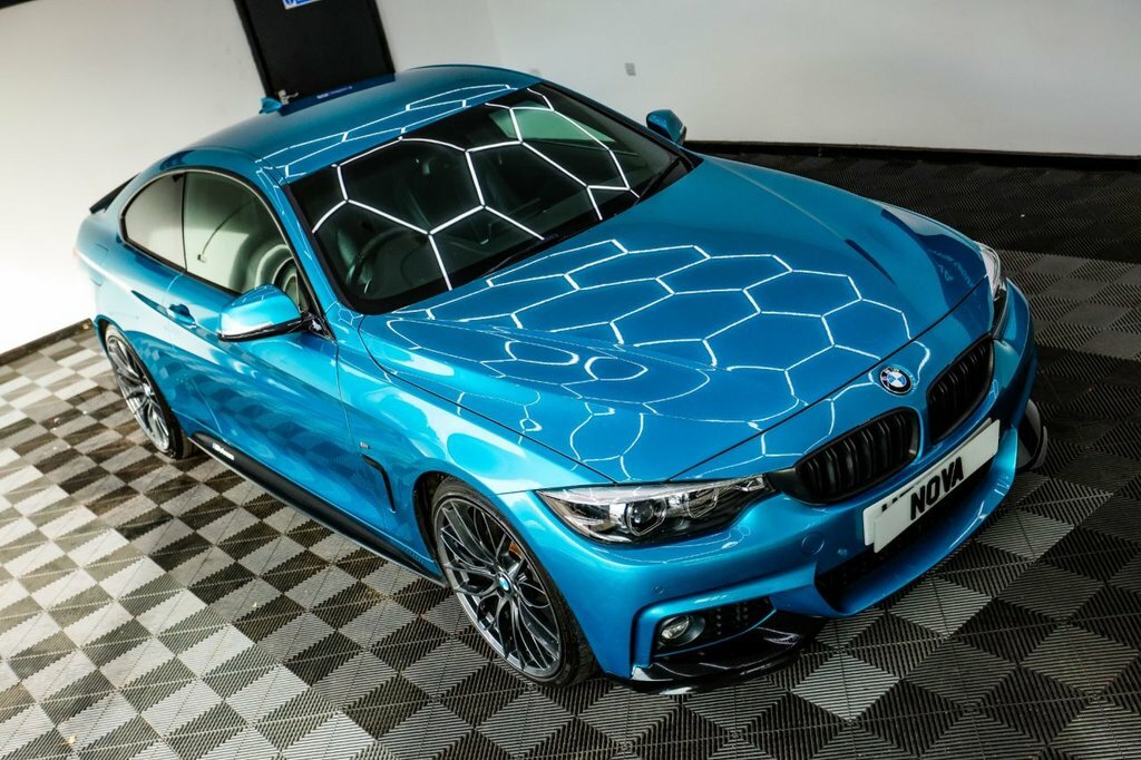 BMW 4 Series Gran Coupe 2L M Sport Blue #4