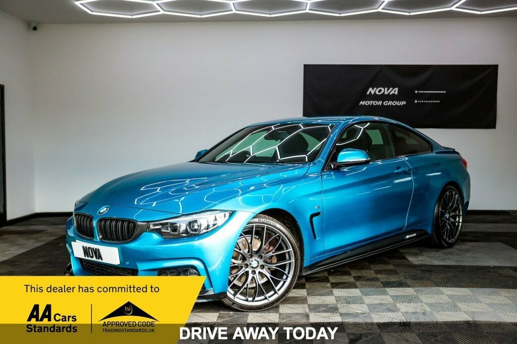 BMW 4 Series Gran Coupe 2L M Sport Blue