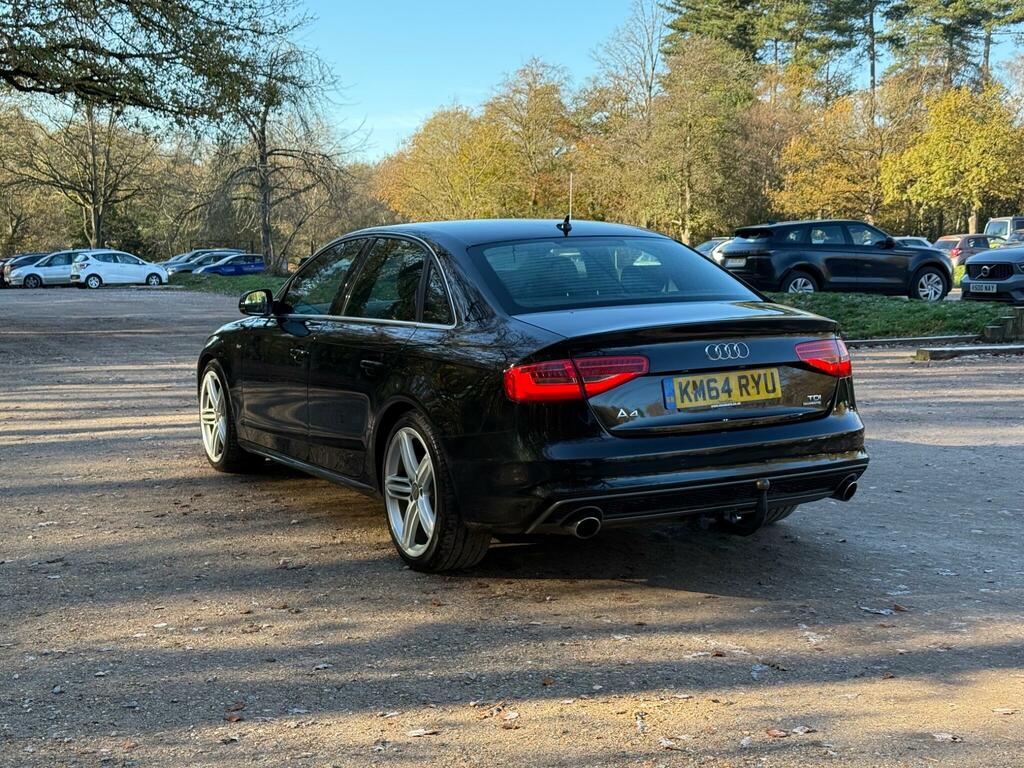 Audi A4 S Line Black #4