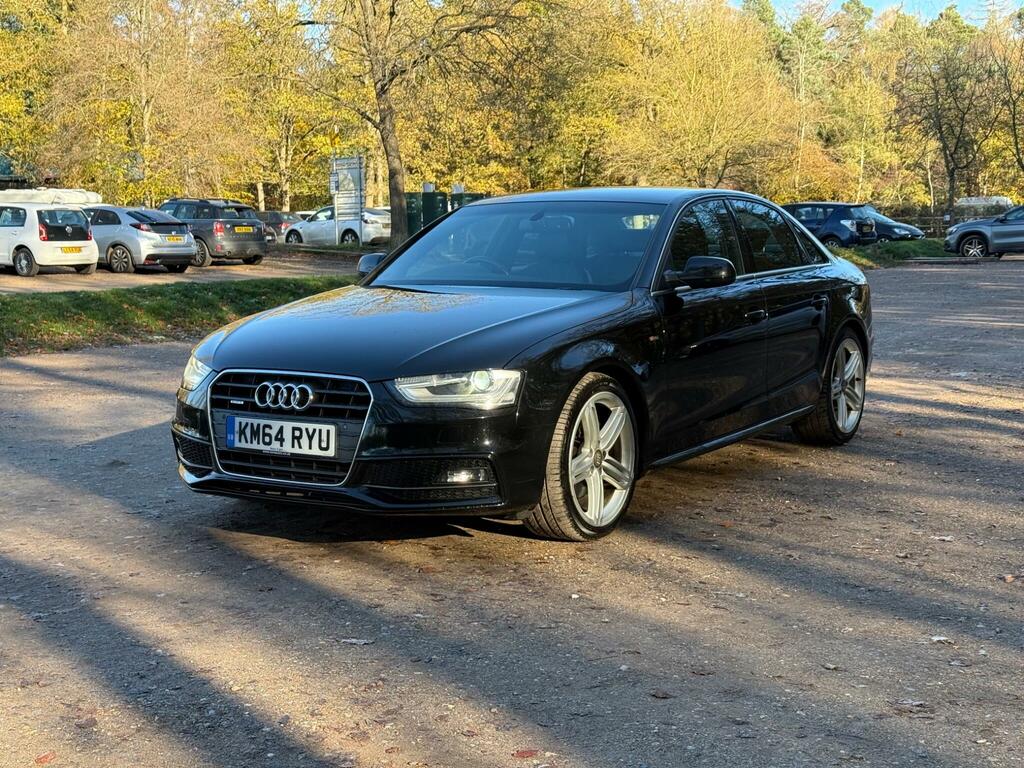 Audi A4 S Line Black #3