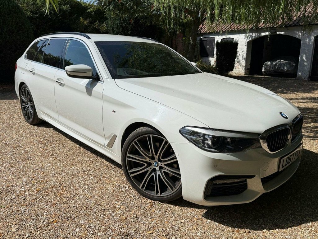 BMW 5 Series 3L M Sport White