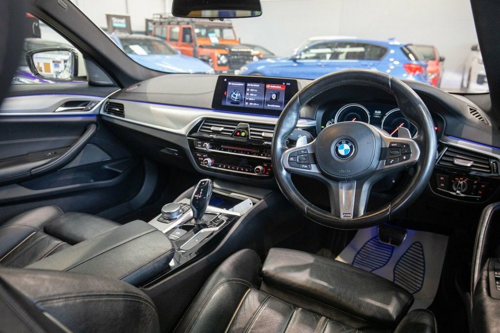 BMW 5 Series 3L M Sport White