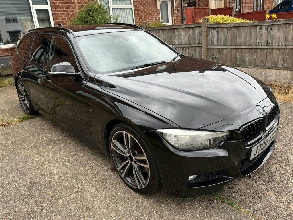 BMW 3 Series 320D Ed Plus Black #1