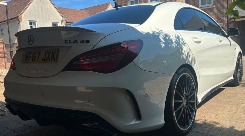 Mercedes-Benz CLA Class 2L Amg White #3