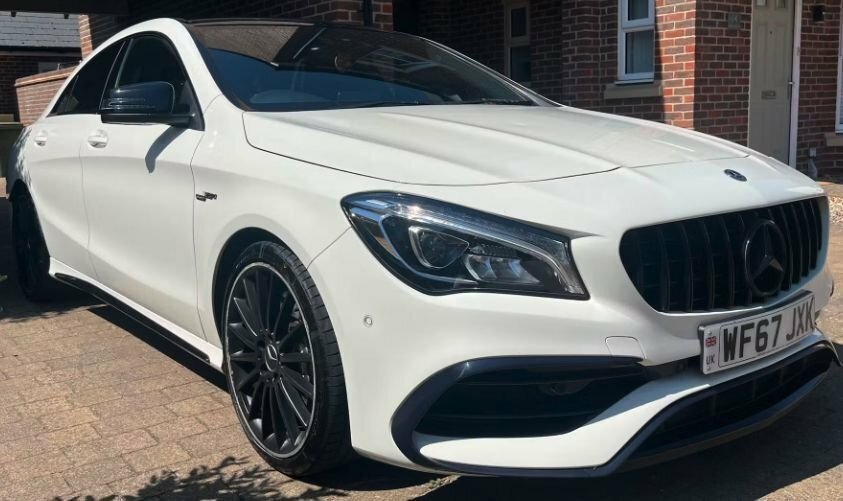 Mercedes-Benz CLA Class 2L Amg White